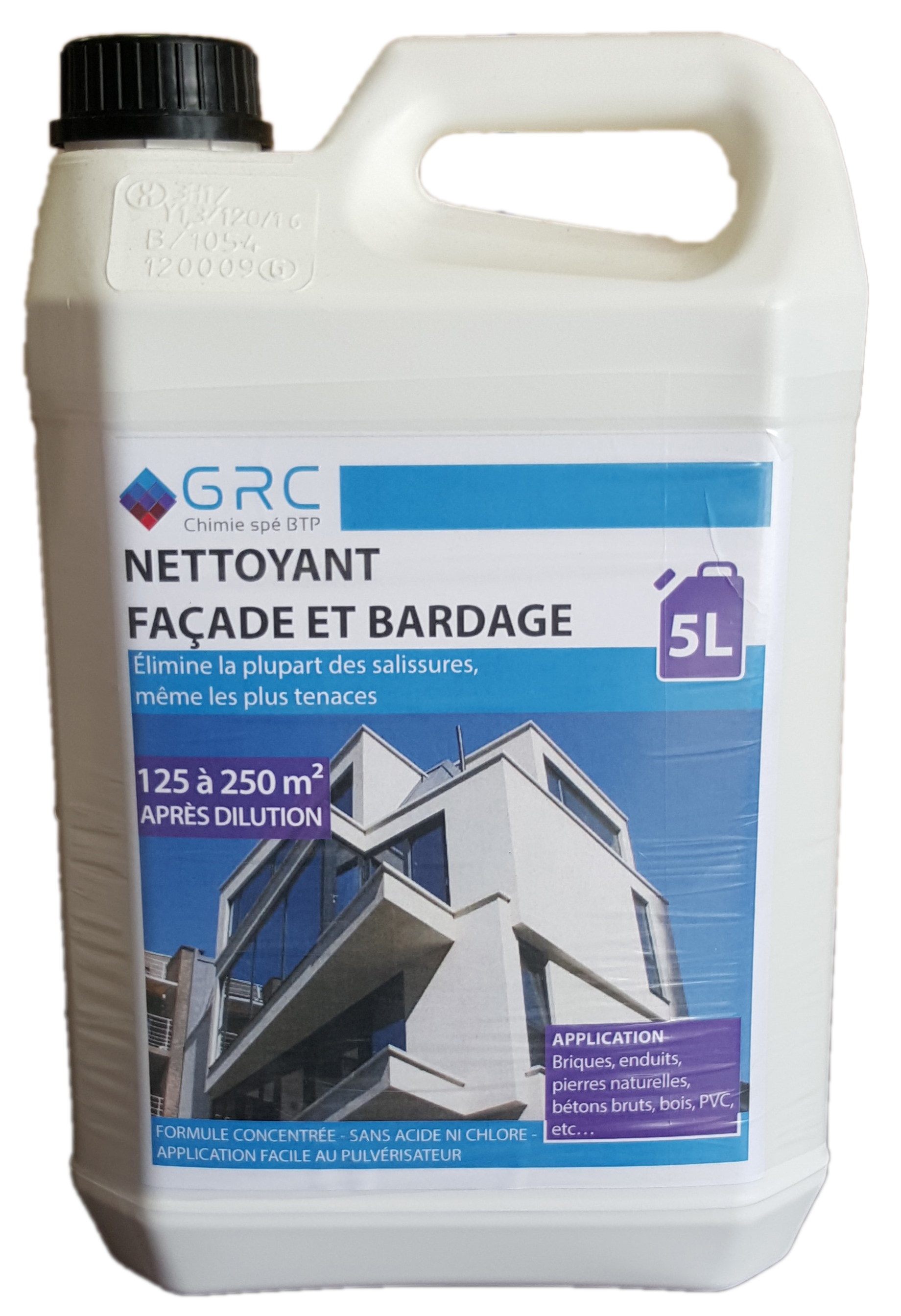 Nettoyant Façade et Bardage - Bidon de 5L