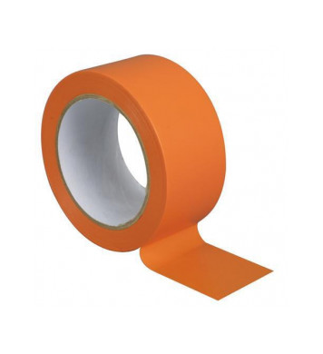 Adhésif PVC orange Spécial bâtiment