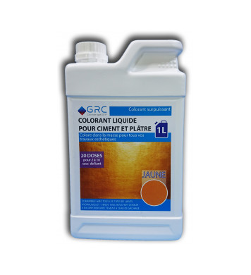 Colorant JAUNE liquide 1L