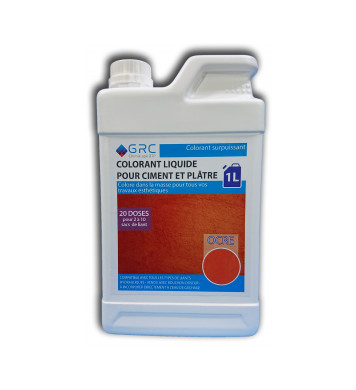 Colorant OCRE liquide 1L