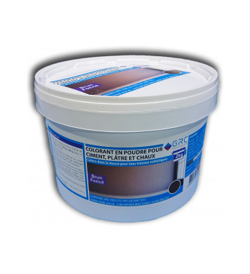 Colorant BRUN FONCÉ en poudre 2kg