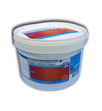 Colorant OCRE en poudre 2kg