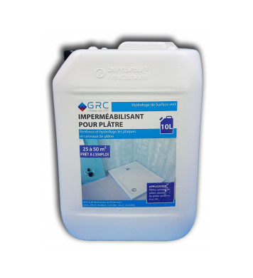 Imperméabilisant pour plâtre 10L