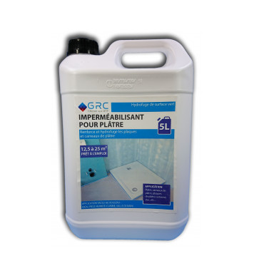 Imperméabilisant pour plâtre 5L