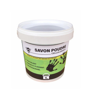 Savon en poudre cellulosique 1L