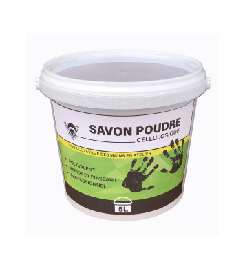 Savon en poudre cellulosique 5L