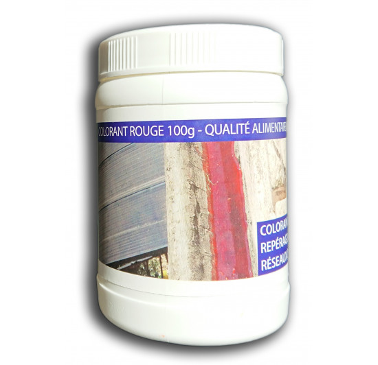 Colorant De Reperage Rouge 100 G